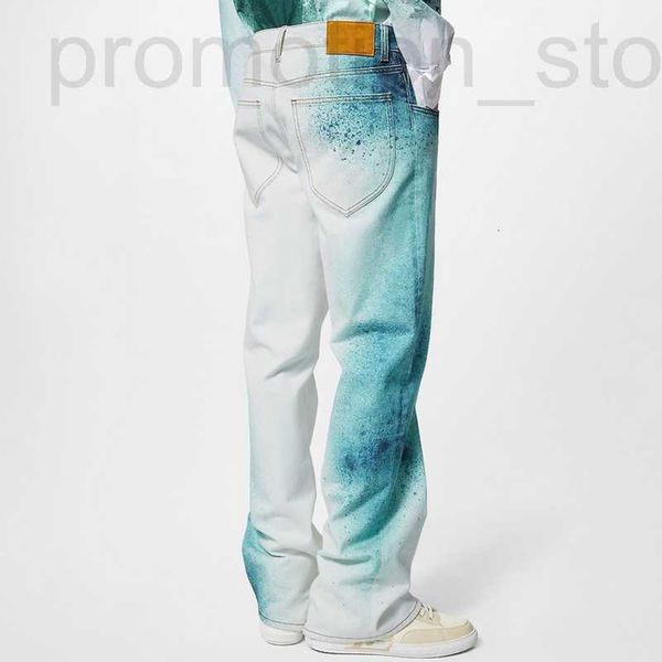 men's pants designer m0n0gram splash-ink jeans white pocket patchwork man woman fashion highstreet hip hop fzkz393 fuwp, Black
men's pants designer m0n0gram splash-ink jeans white pocket patchwork man woman fashion highstreet hip hop fzkz393 fuwp, Black