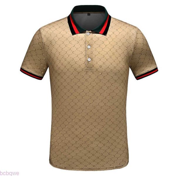 new tee designer cotton men's crease resistant breathable t-shirt lapel commercial fashion casual print high-end polo short sleeve m-3x, White;black
new tee designer cotton men's crease resistant breathable t-shirt lapel commercial fashion casual print high-end polo short sleeve m-3x, White;black
