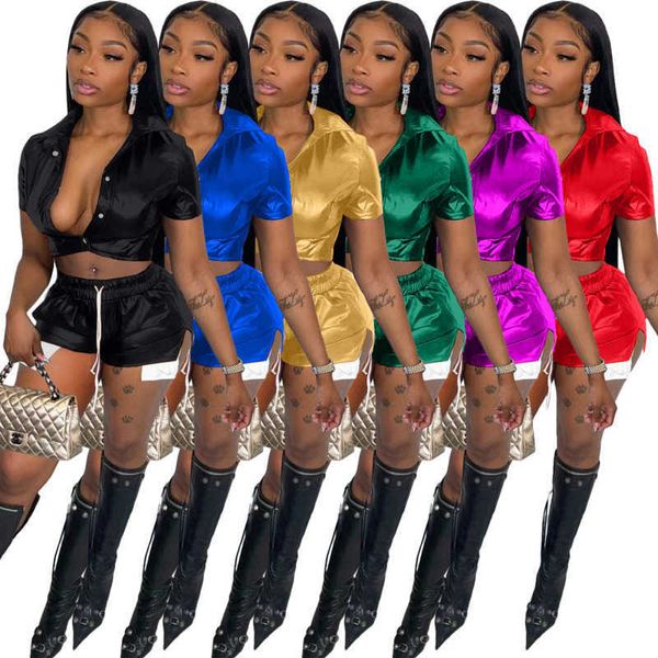 womens designer clothing tracksuit deep pocket split pu leather front short back long short pants two piece set with candy colors available, White
womens designer clothing tracksuit deep pocket split pu leather front short back long short pants two piece set with candy colors available, White