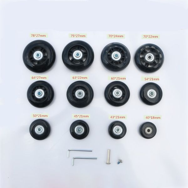 bag parts accessories luggage wheels repalcement trolley case pulley wheel mute universal accessories 20 28 inch suitcase caster for luggage, Black
bag parts accessories luggage wheels repalcement trolley case pulley wheel mute universal accessories 20 28 inch suitcase caster for luggage, Black