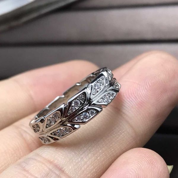 high-quality original steel seal high version tiffay new product vine full diamond ring female v gold plated 18k rose with, Silver
high-quality original steel seal high version tiffay new product vine full diamond ring female v gold plated 18k rose with, Silver