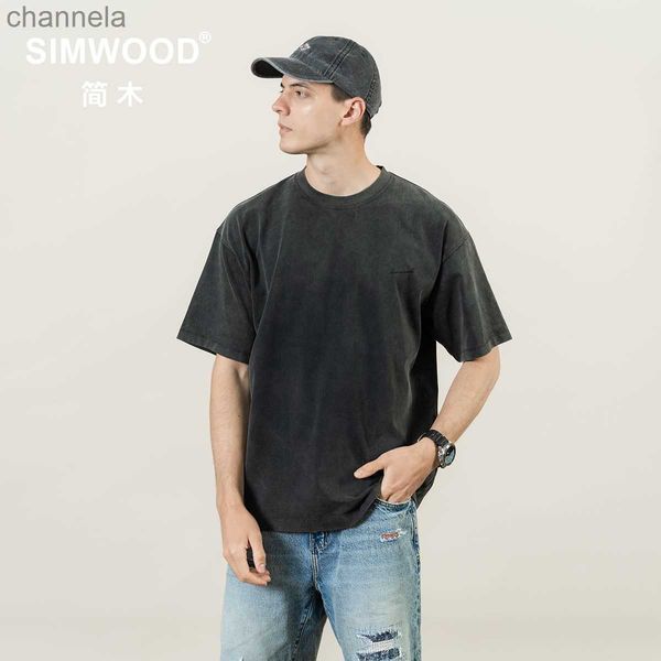 men's t-shirts simwood 2023 summer new oversize vintage t-shirts men 310g 100% cotton fabric plus size retro hip hop tees, White;black
men's t-shirts simwood 2023 summer new oversize vintage t-shirts men 310g 100% cotton fabric plus size retro hip hop tees, White;black