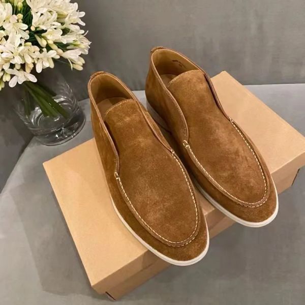 fashion loros open walk suede sneaker shoes women casual shoe men casual walking flats classic ankle boot luxury designer flat dress factory, Black
fashion loros open walk suede sneaker shoes women casual shoe men casual walking flats classic ankle boot luxury designer flat dress factory, Black