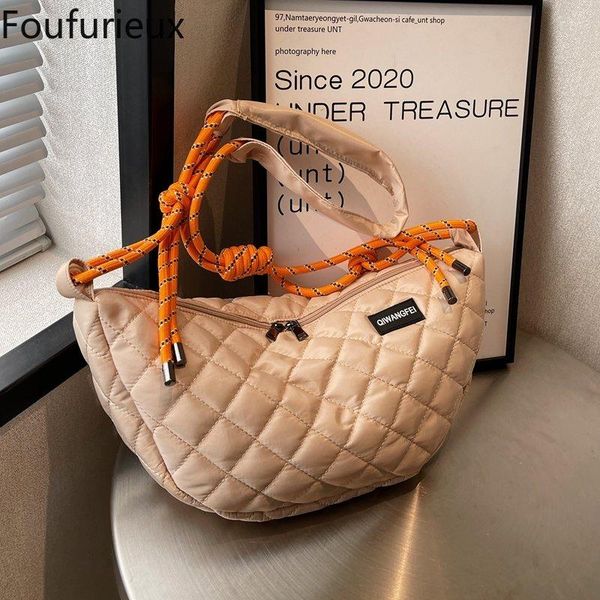 waist bags foufurieux woman shoulder bag big capacity rhombic solid casual nylon cloth crossbody korean fashion winter female dumpling
waist bags foufurieux woman shoulder bag big capacity rhombic solid casual nylon cloth crossbody korean fashion winter female dumpling