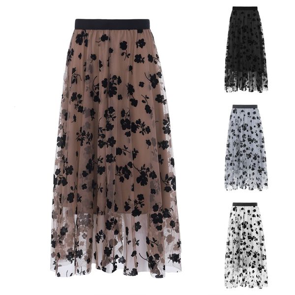 skirts high waist long mesh skirts tulle skirt women spring summer elastic women pleated a-line skirt female midi skirt faldas jupe 230414, Black
skirts high waist long mesh skirts tulle skirt women spring summer elastic women pleated a-line skirt female midi skirt faldas jupe 230414, Black