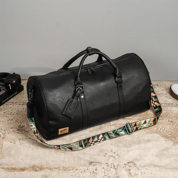 Factory wholesale shoulder bags simple Joker thickened leather retro handbag large wear-resistant leather leisure travel bag street trend solid color men backpack, Black
Factory wholesale shoulder bags simple Joker thickened leather retro handbag large wear-resistant leather leisure travel bag street trend solid color men backpack, Black