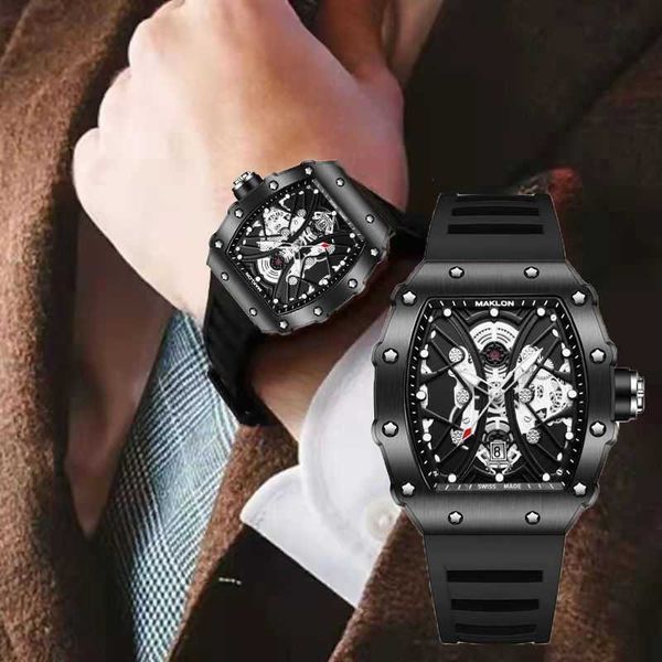luxury milles 2023 new richards double sided hollow out non mechanical watch flywheel watch men's carbon fiber mechanical watch ayw, Slivery;golden
luxury milles 2023 new richards double sided hollow out non mechanical watch flywheel watch men's carbon fiber mechanical watch ayw, Slivery;golden