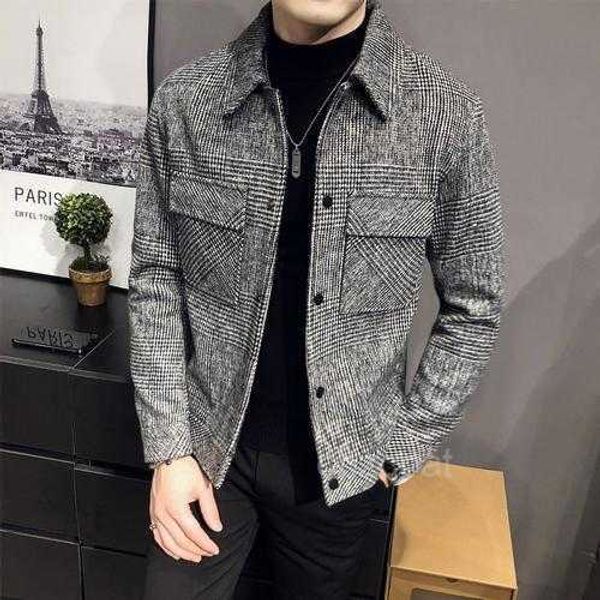 men's jackets style slim fit short woolen cloth coat male plaid leisure jacket clothing plus size 4xl a1ra, Black;brown
men's jackets style slim fit short woolen cloth coat male plaid leisure jacket clothing plus size 4xl a1ra, Black;brown