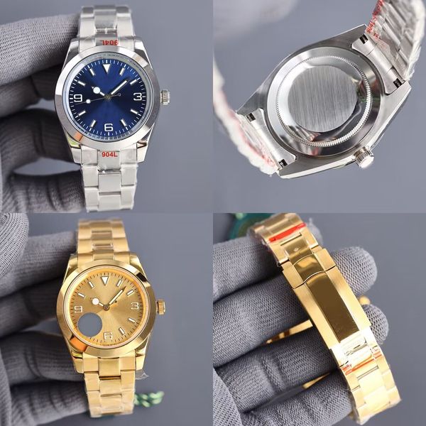 

Men's Luxury Watch 39mm/36mm Women's Gold Watch High Quality 904L Stainless Steel Sapphire Waterproof Automatic Mechanical Watch Montre De Luxe 007