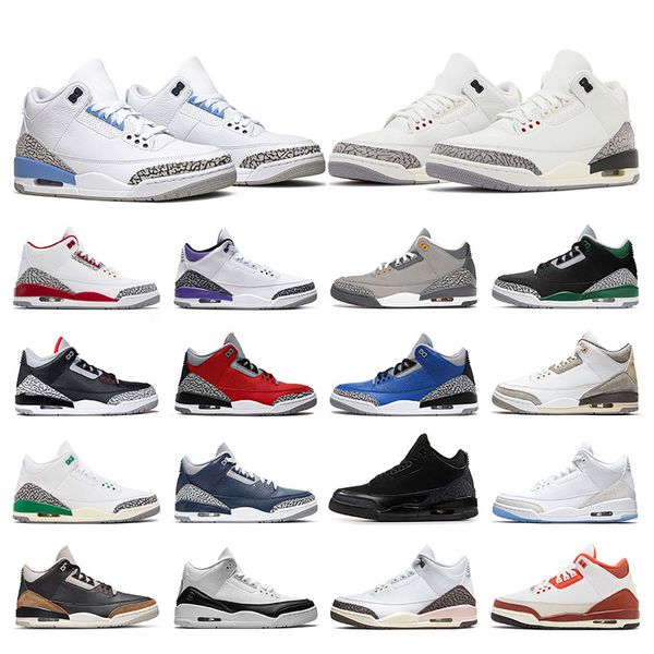 men basketball shoes 3s jumpman 3 sneakers unc cardinal red white cement reimagined black cement dark iris cool grey lucky green mars stone
men basketball shoes 3s jumpman 3 sneakers unc cardinal red white cement reimagined black cement dark iris cool grey lucky green mars stone