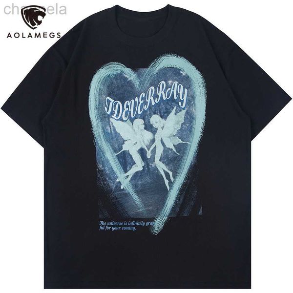 men's t-shirts aolamegs t-shirt men fairy print heart graffiti couple tee shirts summer o-neck cozy casual high street harajuku street, White;black
men's t-shirts aolamegs t-shirt men fairy print heart graffiti couple tee shirts summer o-neck cozy casual high street harajuku street, White;black
