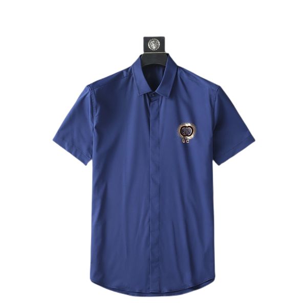designer men's dress shirt business fashion casual classic shirt brand men's short sleeve spring and summer slim fit shirt clothin, White;black
designer men's dress shirt business fashion casual classic shirt brand men's short sleeve spring and summer slim fit shirt clothin, White;black