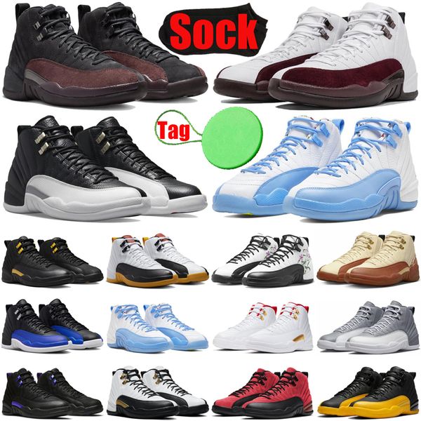 a ma maniere 12 12s mens basketball shoes black taxi cherry white muslin stealth hyper royal playoffs flu game field purple men trainers sne
a ma maniere 12 12s mens basketball shoes black taxi cherry white muslin stealth hyper royal playoffs flu game field purple men trainers sne