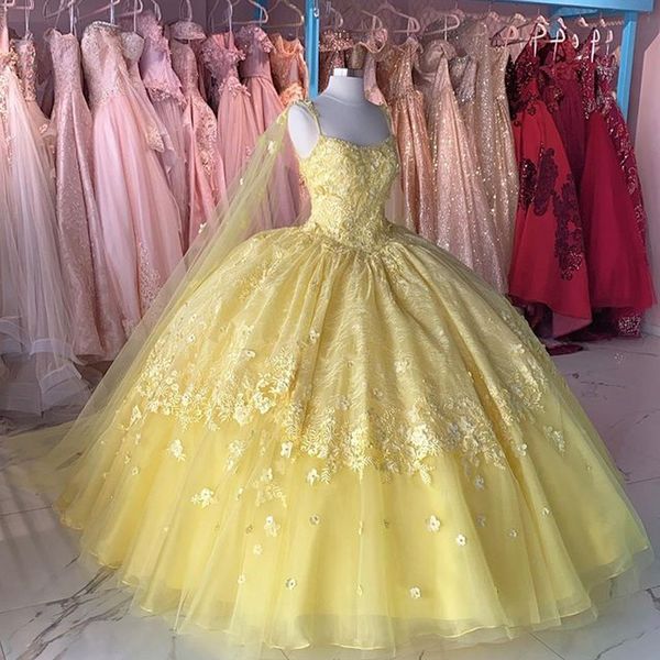yellow scoop neck ball gown quinceanera dresses fashion 3d flowers applique with cape sweet 16 birthday gowns vestidos de 15 anos, Blue;red
yellow scoop neck ball gown quinceanera dresses fashion 3d flowers applique with cape sweet 16 birthday gowns vestidos de 15 anos, Blue;red