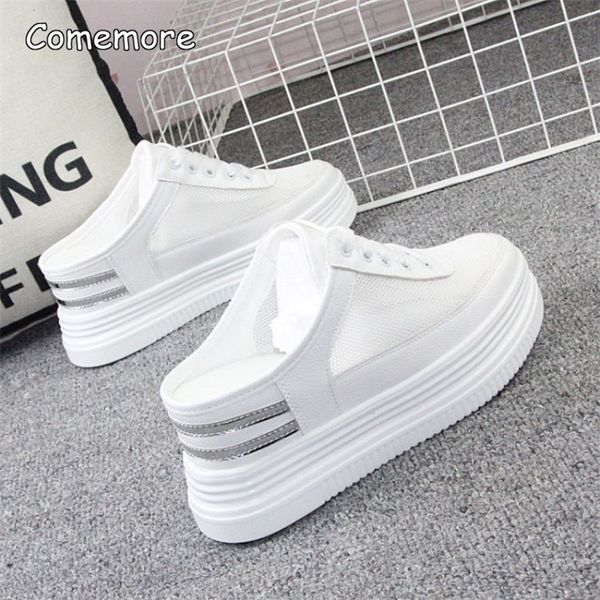 slippers comemore women s summer sneakers hollow breathable thick bottom half platform wedge heel shoes slide 39 230414, Black
slippers comemore women s summer sneakers hollow breathable thick bottom half platform wedge heel shoes slide 39 230414, Black