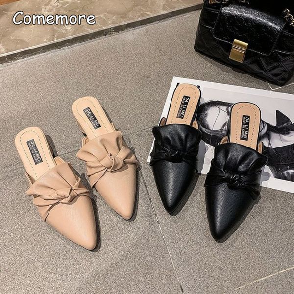 slippers comemore summer luxury elegant women mules 2023 fashion pointed toe ladies office shoes slides woman slipper low heel 230414, Black
slippers comemore summer luxury elegant women mules 2023 fashion pointed toe ladies office shoes slides woman slipper low heel 230414, Black