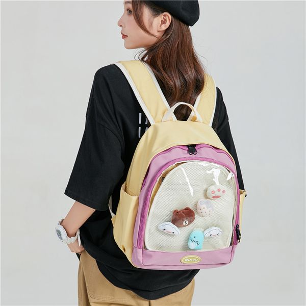waist bags kawaii ita school small backpack for girls 14 inches lapcute ita bag diy lovely black transparent bagpack women 230414
waist bags kawaii ita school small backpack for girls 14 inches lapcute ita bag diy lovely black transparent bagpack women 230414