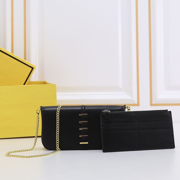 two in one wallets women designer handbags purse hardware letters magnetic buckle flap chains shoulder strap mini zipper 8 card holders, Red;black
two in one wallets women designer handbags purse hardware letters magnetic buckle flap chains shoulder strap mini zipper 8 card holders, Red;black