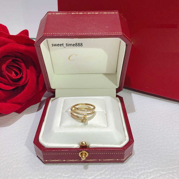 luxury designer ring three colors rings 6-8 size personalized nail shape fashionable and versatile temperament ring high-end luxury fashion, Silver
luxury designer ring three colors rings 6-8 size personalized nail shape fashionable and versatile temperament ring high-end luxury fashion, Silver