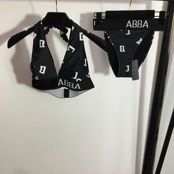 23ss designer bikini womens swimwear bikini two-piece swimsuit monogram print hanging neck lace-up underwear briefs set women clothes, White;black
23ss designer bikini womens swimwear bikini two-piece swimsuit monogram print hanging neck lace-up underwear briefs set women clothes, White;black