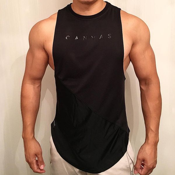 men' tank bodybuilding sporty men gyms fitness workout sleeveless shirt male stringer singlet summer casual loose undershirt vest 230, White;black
men' tank bodybuilding sporty men gyms fitness workout sleeveless shirt male stringer singlet summer casual loose undershirt vest 230, White;black