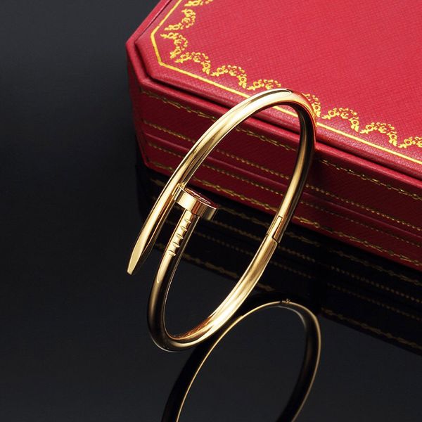 Nail Bracelet Designer Cuff Bracelets Luxury Jewelry Screw Bracelets Fashion Women Men Love Gift Size Without Box
Nail Bracelet Designer Cuff Bracelets Luxury Jewelry Screw Bracelets Fashion Women Men Love Gift Size Without Box