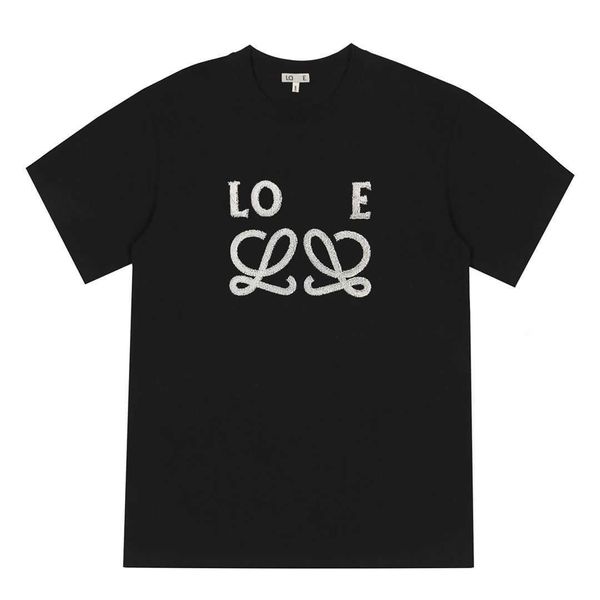 designer luxury loes classic versatile fashion trends 23ss toothbrush embroidery cotton short sleeve t-shirt versatile male female couples, Black;brown
designer luxury loes classic versatile fashion trends 23ss toothbrush embroidery cotton short sleeve t-shirt versatile male female couples, Black;brown