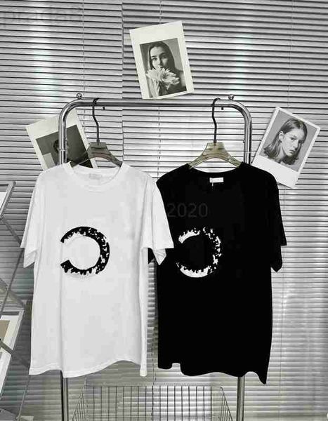 women's t-shirt designer 23ss t-shirts tee with beads letter pattern shirts runway high end brand summer classic short sleeves crew ne, White
women's t-shirt designer 23ss t-shirts tee with beads letter pattern shirts runway high end brand summer classic short sleeves crew ne, White