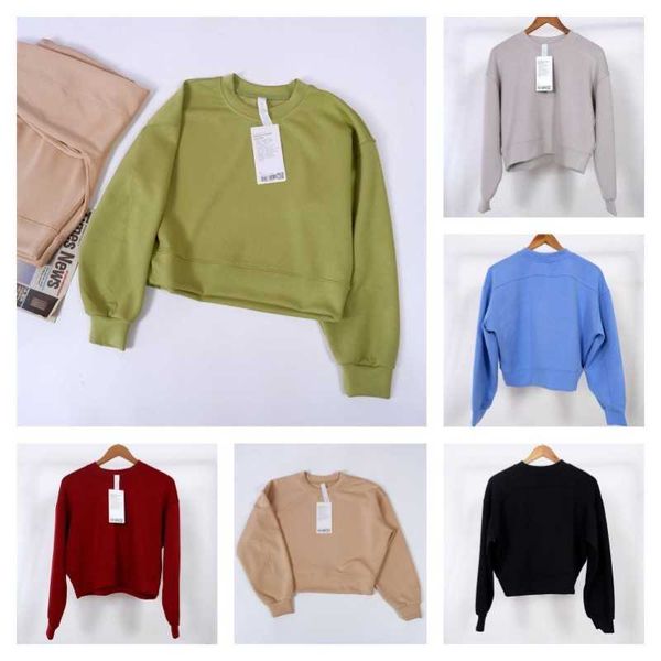 lu55 women yoga outfit sweatshirts hoodie loose long sleeve crop fitness workout high elasticity crew neck sweatshirts gym running
lu55 women yoga outfit sweatshirts hoodie loose long sleeve crop fitness workout high elasticity crew neck sweatshirts gym running