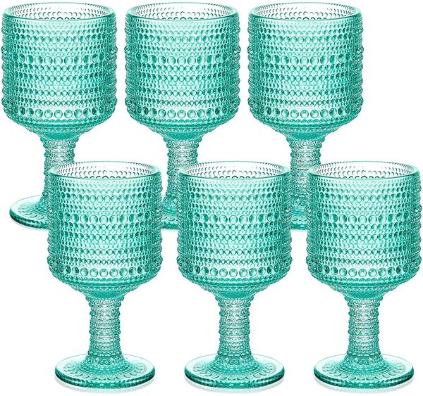 wine glasses hobnail goblet glasses stemmed hobnail drinking glasses reusable dishwasher safe stem colored glassware romantic vintage wine g
wine glasses hobnail goblet glasses stemmed hobnail drinking glasses reusable dishwasher safe stem colored glassware romantic vintage wine g