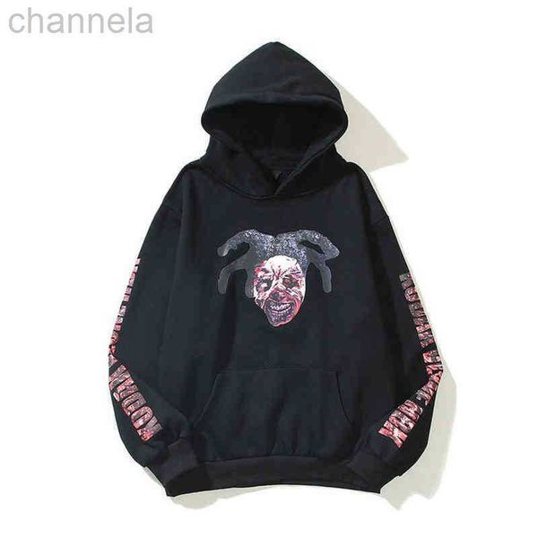 men's hoodies sweatshirts designer brands european and american hiphop harajuku high street print letter angel crew neck oversized hood, Black
men's hoodies sweatshirts designer brands european and american hiphop harajuku high street print letter angel crew neck oversized hood, Black