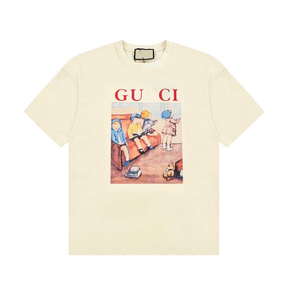2023 rabbit year summer new luxury fashion gu cute children's fun screen print men's and women's short sleeve t-shirt, White
2023 rabbit year summer new luxury fashion gu cute children's fun screen print men's and women's short sleeve t-shirt, White