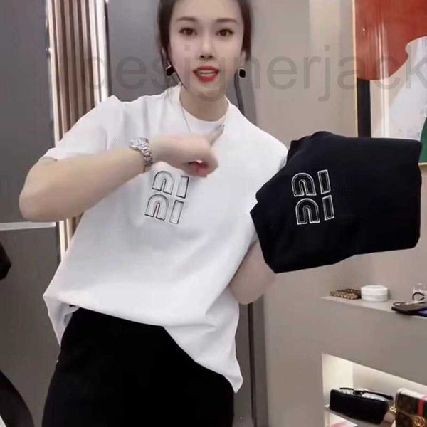 women's t-shirt designer 23 new shirt letter embroidery short sleeved tshirt designer shirts womens slim-fit half sleeves classic pullo, White
women's t-shirt designer 23 new shirt letter embroidery short sleeved tshirt designer shirts womens slim-fit half sleeves classic pullo, White