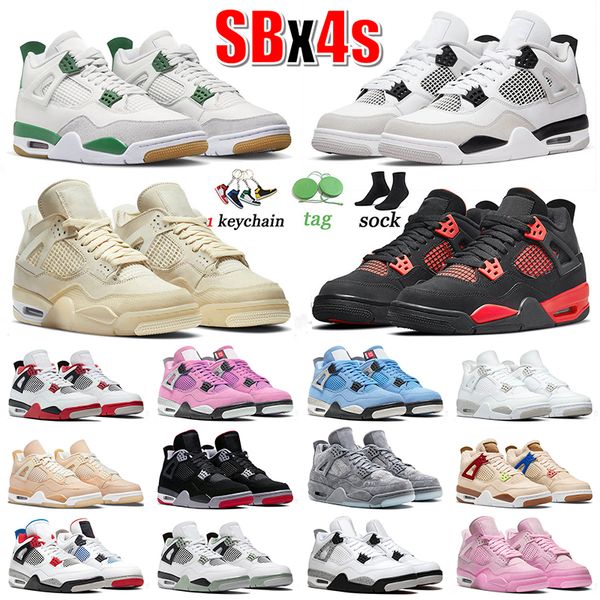 4s basketball shoes jumpman 4 men women sneakers pine green military black cat red thunder sail bred kaws grey seafoam white cement trainers
4s basketball shoes jumpman 4 men women sneakers pine green military black cat red thunder sail bred kaws grey seafoam white cement trainers