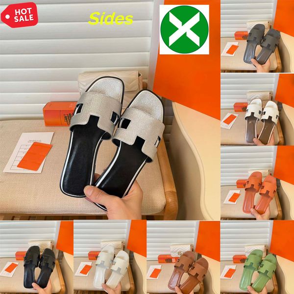 2023 designer sandals oasis slippers classic flat woman flip flops suede leather oran slides exquisite ladies party shoes large size 35--40-, Black
2023 designer sandals oasis slippers classic flat woman flip flops suede leather oran slides exquisite ladies party shoes large size 35--40-, Black