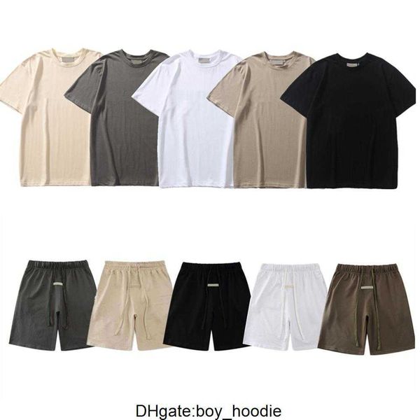 designer ess t shirts mens chest letter laminated print ide short sleeve fog high street loose oversize casual pure tees for men and womens, White;black
designer ess t shirts mens chest letter laminated print ide short sleeve fog high street loose oversize casual pure tees for men and womens, White;black