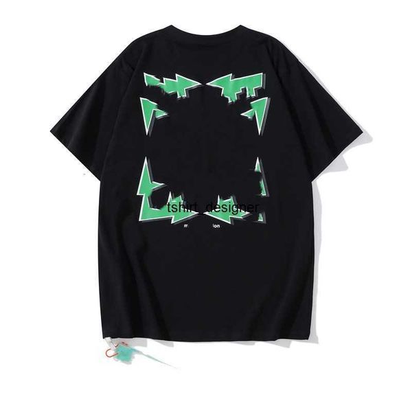 off wo spring and summer new fashion brand lightning arrow pattern short sleeve batch ebfk, White;black
off wo spring and summer new fashion brand lightning arrow pattern short sleeve batch ebfk, White;black