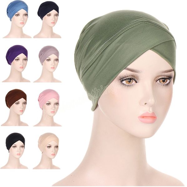 underscarf women stretchy inner hat cross head wrap chemo muslim scarf hijab cap beanies headwear cover islamic turbante mujer, Yellow
underscarf women stretchy inner hat cross head wrap chemo muslim scarf hijab cap beanies headwear cover islamic turbante mujer, Yellow