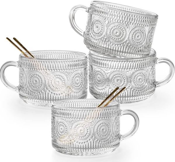 Suower Emed Gold Coffee Ins Nordic Transparent High Beauty with Handle Drinking Pearl Milk Cup
Suower Emed Gold Coffee Ins Nordic Transparent High Beauty with Handle Drinking Pearl Milk Cup