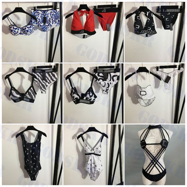new designer bikini womens swimwear letter ribbon bathing suit one piece swimsuit v neck bikinis set, White;black
new designer bikini womens swimwear letter ribbon bathing suit one piece swimsuit v neck bikinis set, White;black