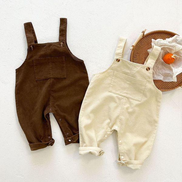overalls baby toddler boys kids solid overalls suspender trousers casual corduroy baby girl bib pants solid outwear 0-3y 230414, Blue
overalls baby toddler boys kids solid overalls suspender trousers casual corduroy baby girl bib pants solid outwear 0-3y 230414, Blue