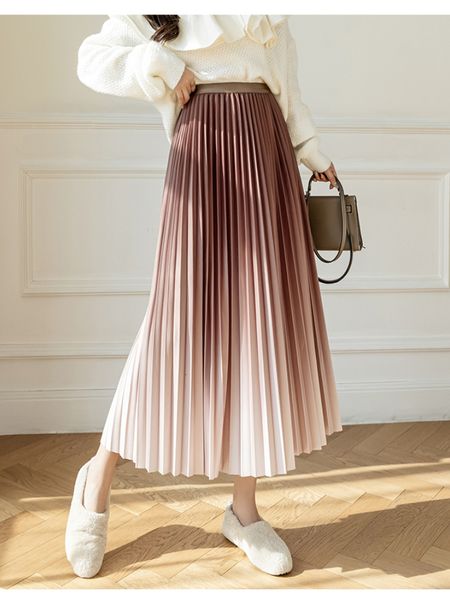 skirts jmprs gradient color pleated skirt women sping fall fairycore drape a-line mid-length skirt female korean style y2k faldas mujer 2304, Black
skirts jmprs gradient color pleated skirt women sping fall fairycore drape a-line mid-length skirt female korean style y2k faldas mujer 2304, Black