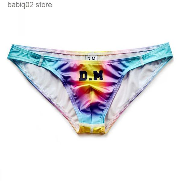 men's swimwear d.m rainbow bikini briefs men underwear super thin low waist gay swimwear man swimsuit swim pool bathing trunks desmiit
men's swimwear d.m rainbow bikini briefs men underwear super thin low waist gay swimwear man swimsuit swim pool bathing trunks desmiit