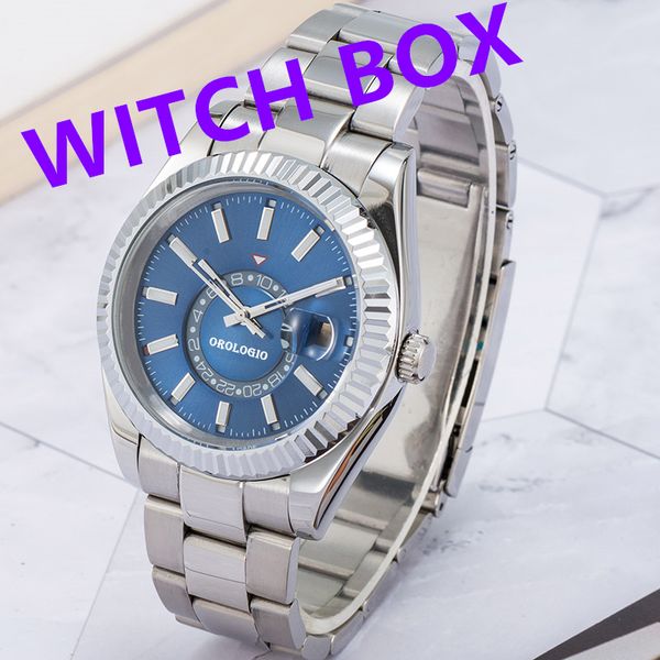 montre de luxe new men's automatic mechanical watch 42mm all stainless steel swimming watch sapphire luminous calendar watch, Slivery;brown
montre de luxe new men's automatic mechanical watch 42mm all stainless steel swimming watch sapphire luminous calendar watch, Slivery;brown
