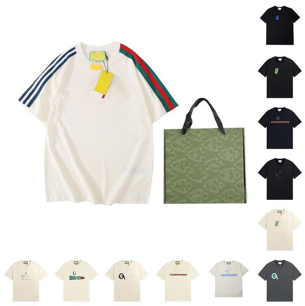 summer mens t-shirts designer for men loose letter shirts tees brand scrawl logo crewneck tee woman lovers asian size, White;black
summer mens t-shirts designer for men loose letter shirts tees brand scrawl logo crewneck tee woman lovers asian size, White;black