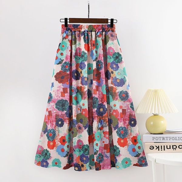 skirts printing elastic waist skirts spring summer loose plus size floral a-line skirt vintage fashion women clothing 230414, Black
skirts printing elastic waist skirts spring summer loose plus size floral a-line skirt vintage fashion women clothing 230414, Black