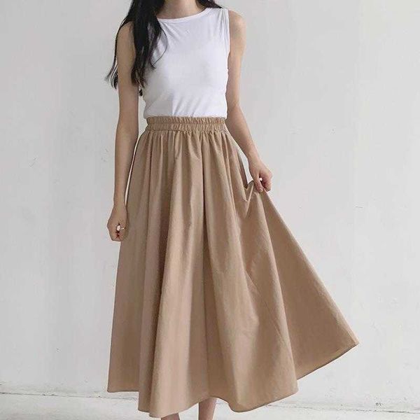 flowy high waist summer skirt - elegant pleats, elastic fit & versatile length, Black
flowy high waist summer skirt - elegant pleats, elastic fit & versatile length, Black