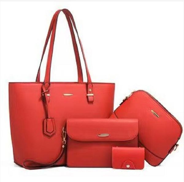 trendy versatile women's bag vintage lady one-shoulder handbag new high-capacity stylish cross-body four-piece set mother bag
trendy versatile women's bag vintage lady one-shoulder handbag new high-capacity stylish cross-body four-piece set mother bag