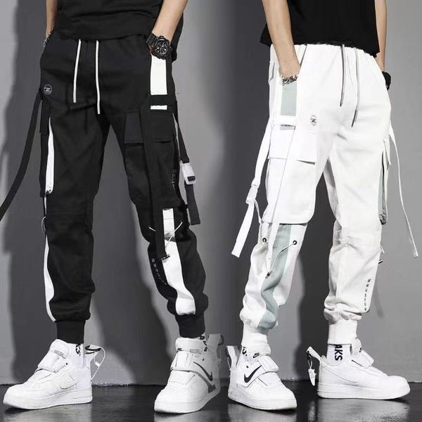mens pants classic streetwear casual men ribbons harem jogging male slim fit spring cargo multipockets women trousers jo 230414, Black
mens pants classic streetwear casual men ribbons harem jogging male slim fit spring cargo multipockets women trousers jo 230414, Black