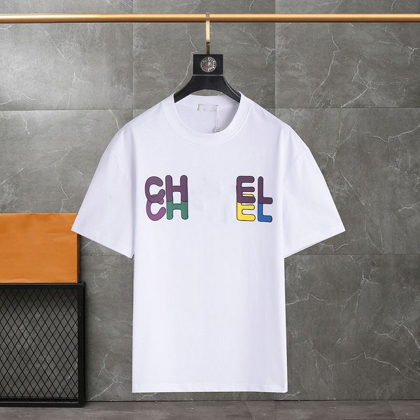 2023 spring and summer new pure cotton designer men's t-shirt fashion casual printed letter short sleeve shirt women's pullover la, White;black
2023 spring and summer new pure cotton designer men's t-shirt fashion casual printed letter short sleeve shirt women's pullover la, White;black